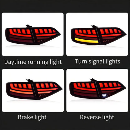 Audi A4 2009-2012 B8 LED Rear Light Upgrade