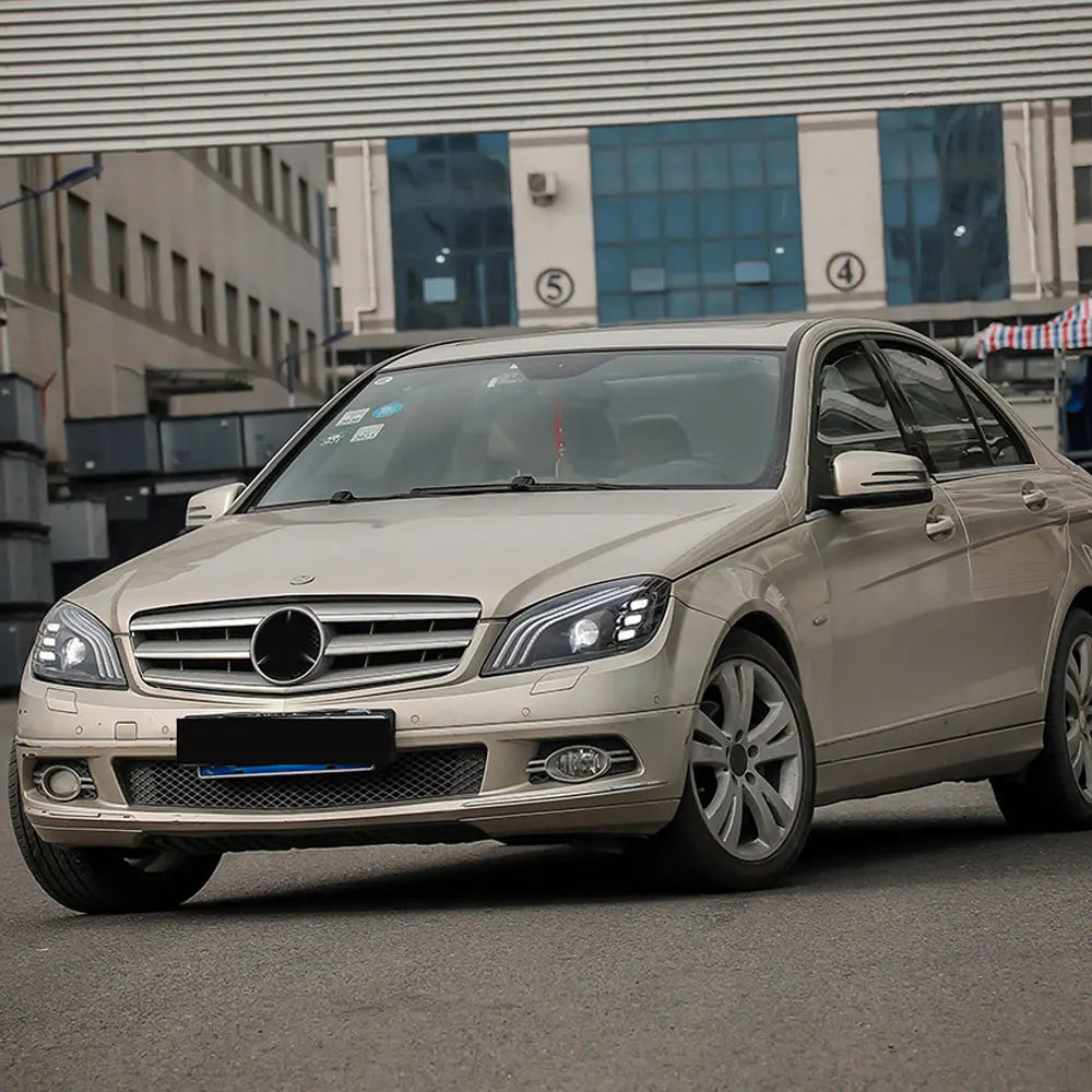Mercedes Benz C Class 2007-2014 W204 LED Headlight Upgrade