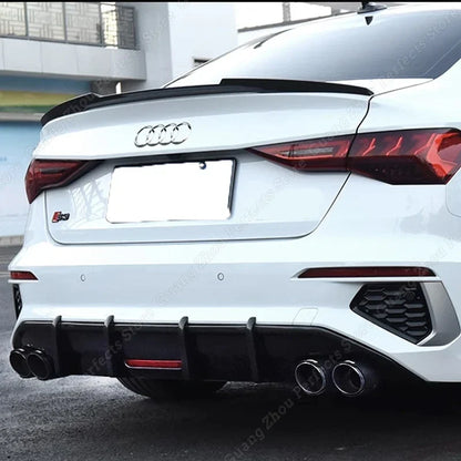 Lip Spoiler for Audi A3/S3/RS3 8V Sedan 2018-2023