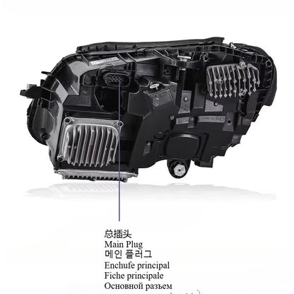 Mercedes Benz C Class 2015-2021 W205 LED Headlight Upgrade