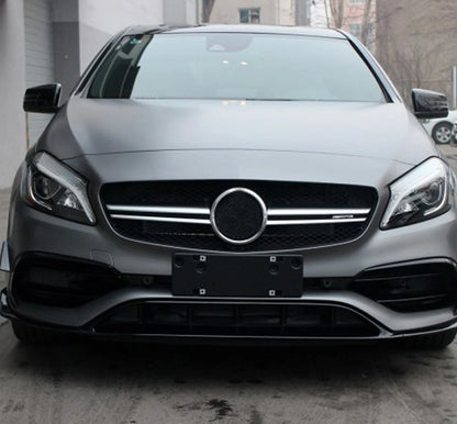 AMG Style Front Lip Extension For Mercedes-Benz A-Class W176 2016-2018