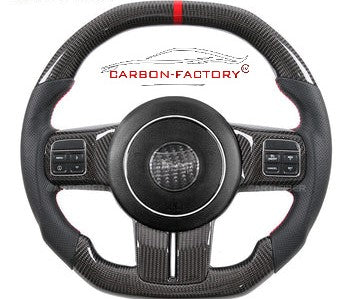 Jeep Wrangler Custom Carbon Fibre Steering Wheel