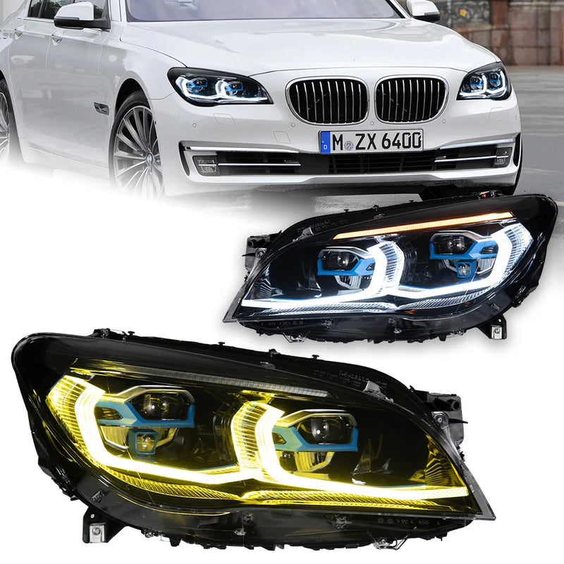 BMW 7 Series 2013-2015 LED Headlight Upgrade Dual Colour