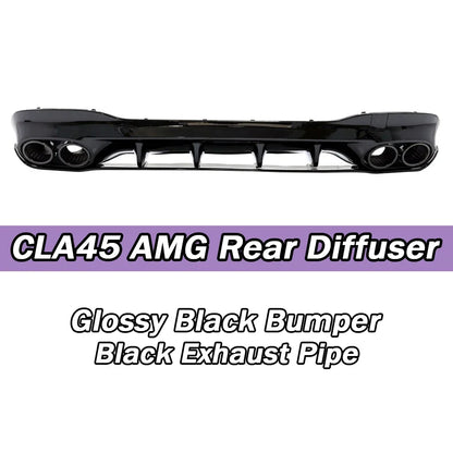 CLA35/CLA45 AMG Style Rear Diffuser For Mercedes-Benz CLA 2020+
