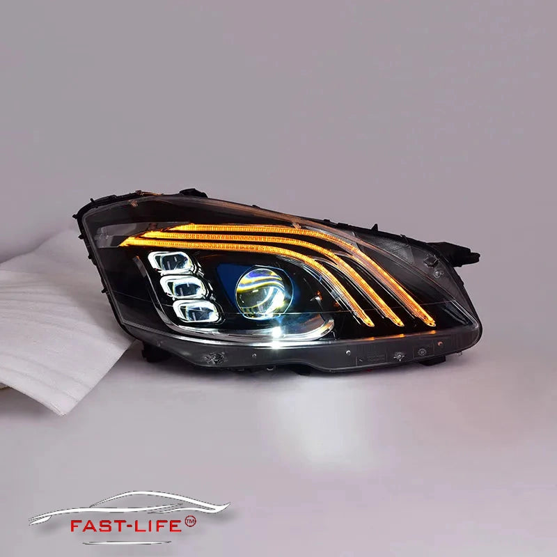 Mercedes-Benz S-class W221 2006-2012 LED Headlight Upgrade