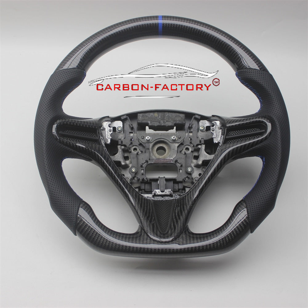 Honda Civic 8th Gen Custom Carbon Fibre Steering Wheel