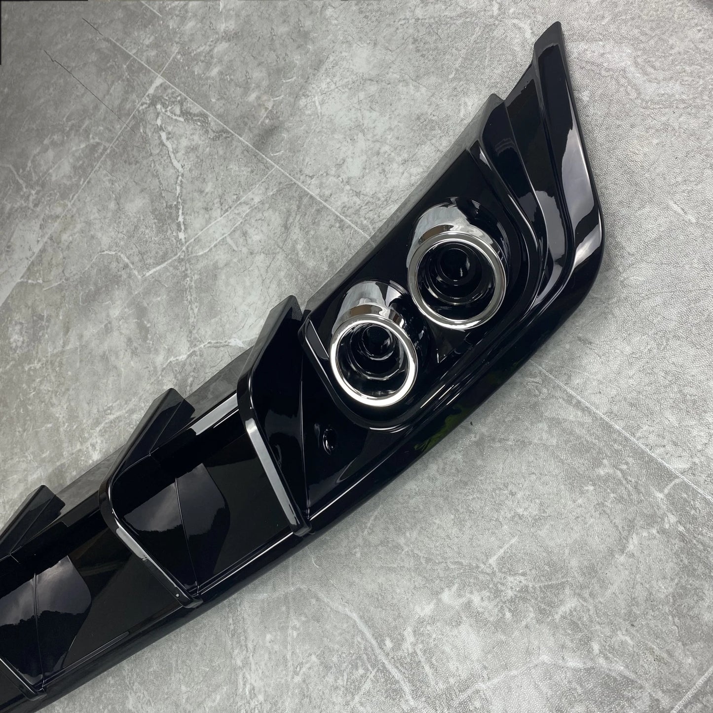 Seat Ibiza FR MK4 6J, 2008-2017 Gloss Black Rear Bumper Lip Diffuser