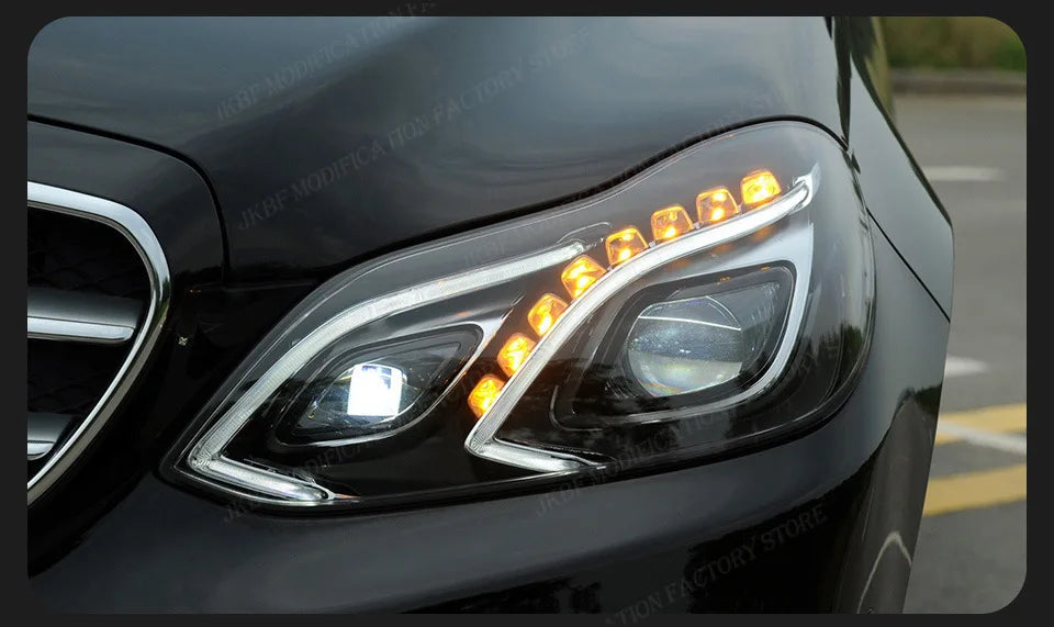 Mercedes Benz E-Class 2010-2015 W212 LED Headlight Upgrade