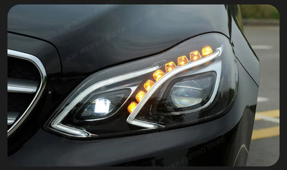 Mercedes Benz E-Class 2010-2015 W212 LED Headlight Upgrade