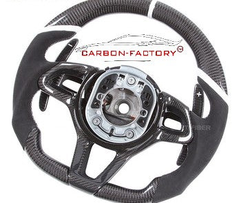 McLaren Custom Carbon Fibre Steering Wheel