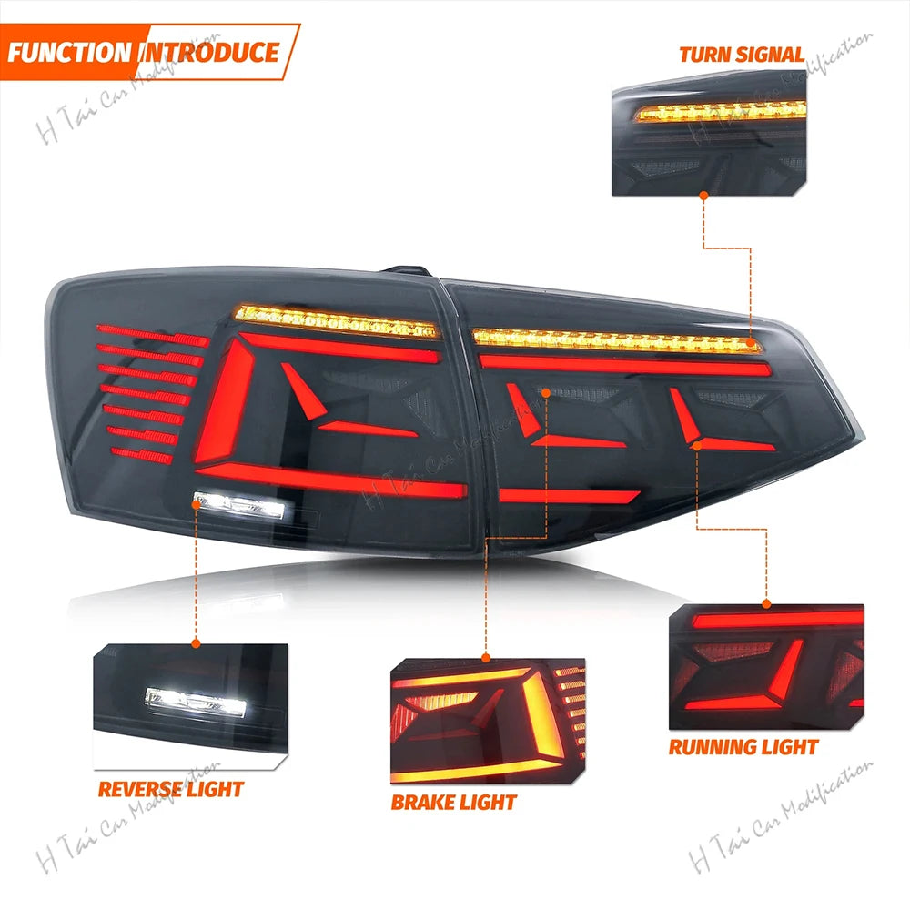 Volkswagen Jetta MK6 2015-2018 LED Rear Light Upgrade
