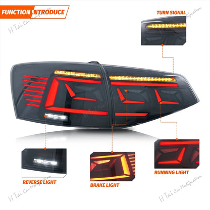 Volkswagen Jetta MK6 2015-2018 LED Rear Light Upgrade