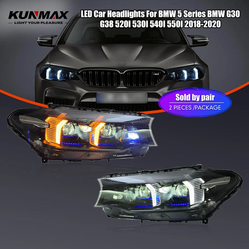 BMW 5 Series 2018-2020 LED Headlight Upgrade