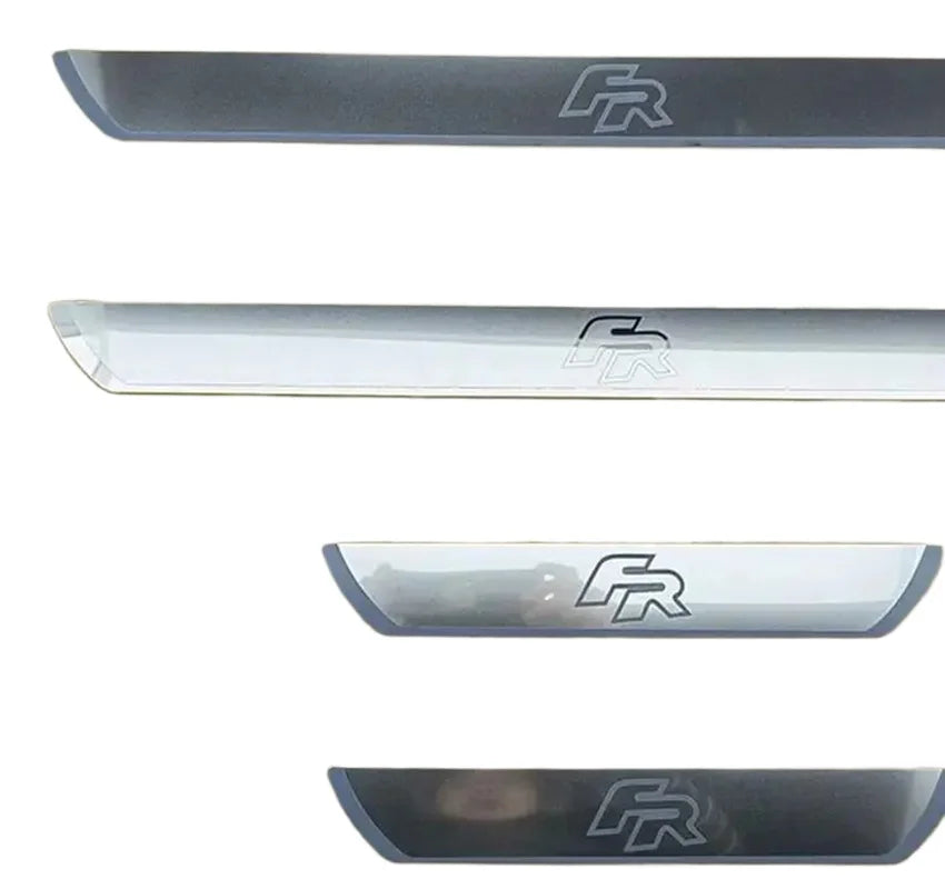 Seat FR Stainless Steel Door Sill Guards (4pc)