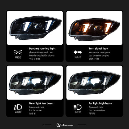 BMW 1 Series 2004-2013 E87 LED Headlight Upgrade