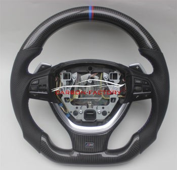 BMW 5, 6, 7 Series 2010-2017 Custom Carbon Fibre Steering Wheel