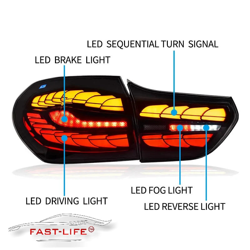 BMW 1-series 2016-2022 F52 GTS Style LED Rear Light Upgrade