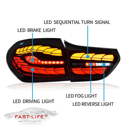 BMW 1-series 2016-2022 F52 GTS Style LED Rear Light Upgrade