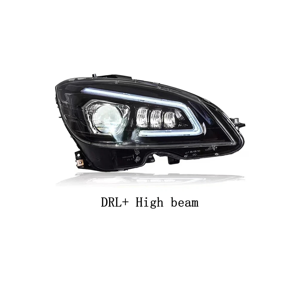 LED Dynamic Headlight Upgrade For Mercedes Benz C-Class W204 2007-2011