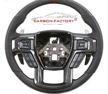 Ford Raptor Custom Carbon Fibre Steering Wheel