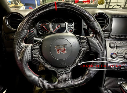 Nissan GT-R35 Pre-Facelift Custom Carbon Steering Wheel
