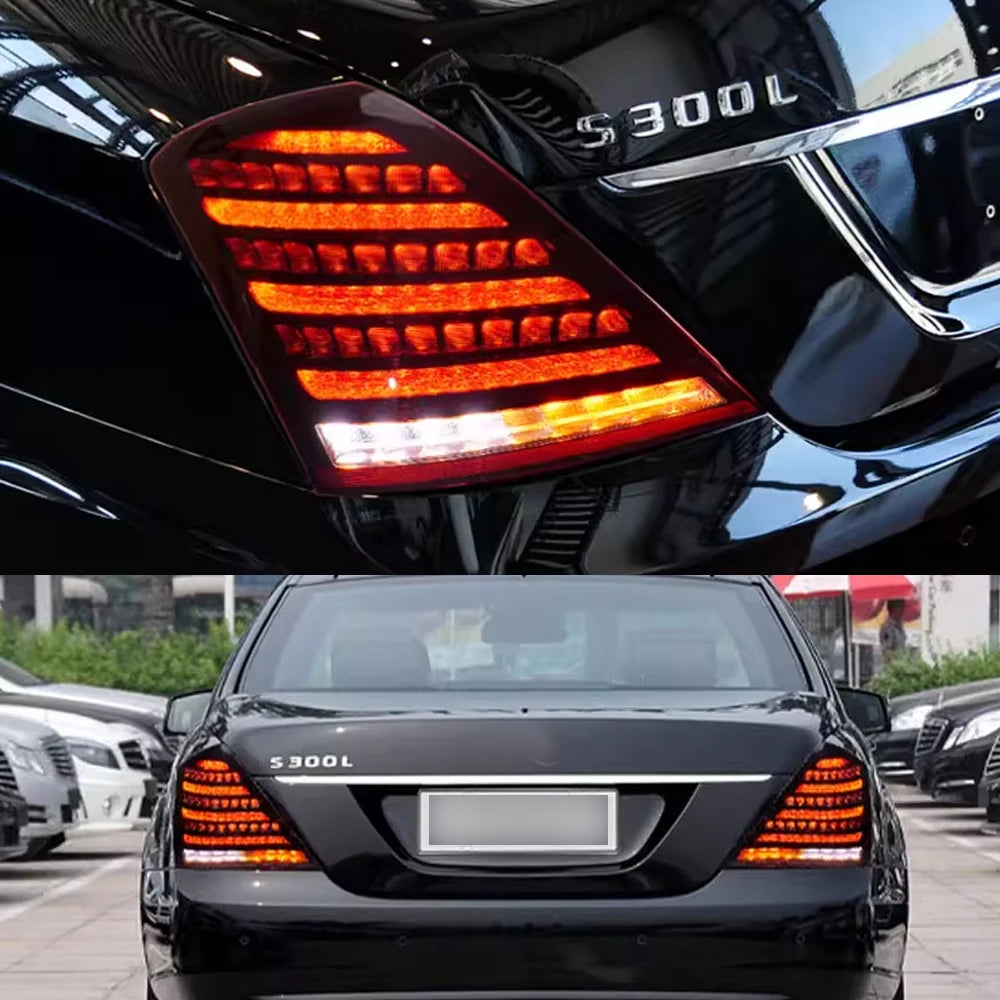 Mercedes Benz S Class 2006-2013 W221 LED Rear Light Upgrade