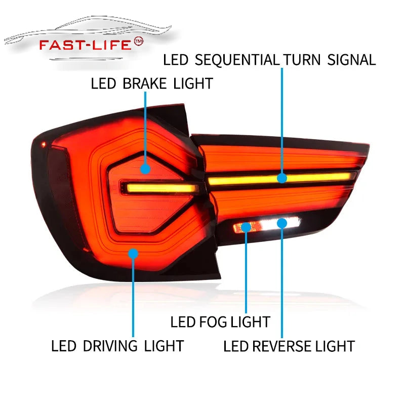 BMW X3 2010-2017 F25 X3M Style LED Rear Light Upgrade