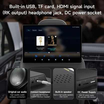 Rear Seat Display Airplay Video Player Universal