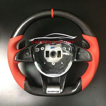 Mercedes-Benz C63, E63 2016-2018 AMG Custom Carbon Fibre Steering Wheel