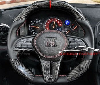 Nissan GT-R 35 Custom Carbon Steering Wheel