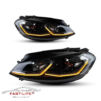 Volkswagen Golf MK7/MK7.5 2013-2019 R Style LED Headlight Upgrade