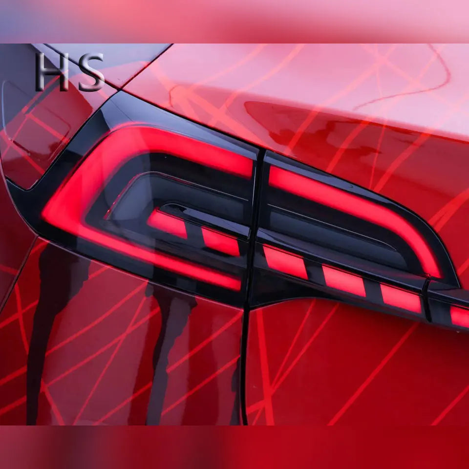 Tesla Model 3 / Model Y 2019-2023 LED Rear Light Upgrade W/ Light Bar