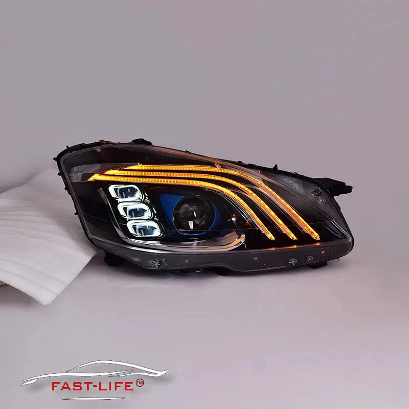 Mercedes-Benz S-class W221 2006-2012 LED Headlight Upgrade