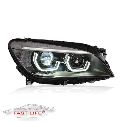 BMW 7-Series 2009-2014 Halo LED Headight Upgrade