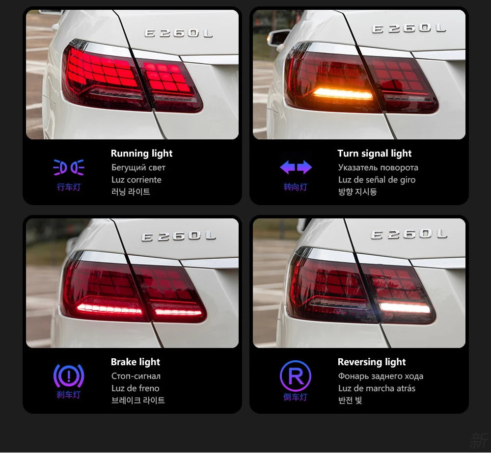 Mercedes Benz E-Class 2009-2016 W212 Rear Light Upgrade