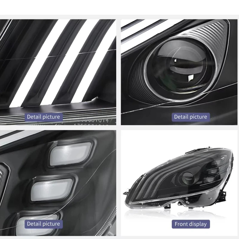 Mercedes Benz C Class 2007-2014 W204 LED Headlight Upgrade