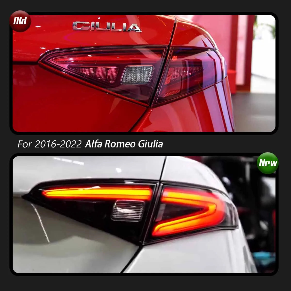 Alfa Romeo Giulia 2016-2022 LED Rear Light Upgrade