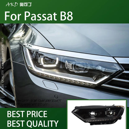 Volkswagen Passat 2015-2019 B8 LED Headlight Upgrade