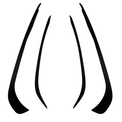 CLA45 Style Front Bumper Canards for Mercedes Benz CLA 2013-2015