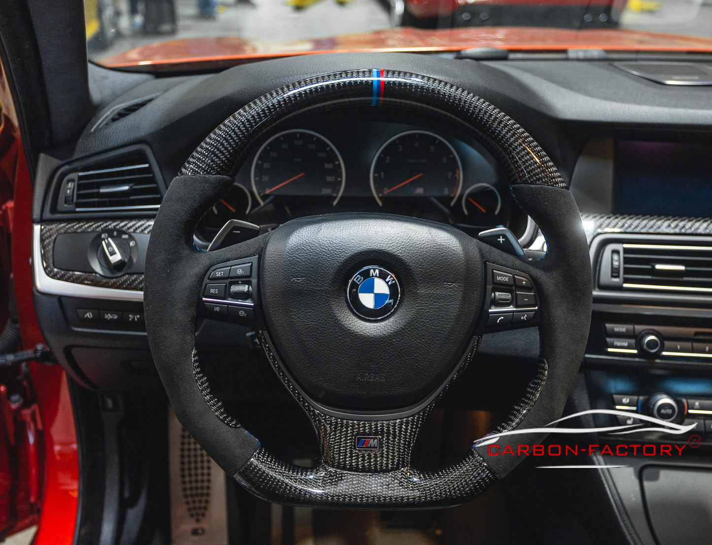 BMW 5, 6, 7 Series 2010-2017 Custom Carbon Fibre Steering Wheel