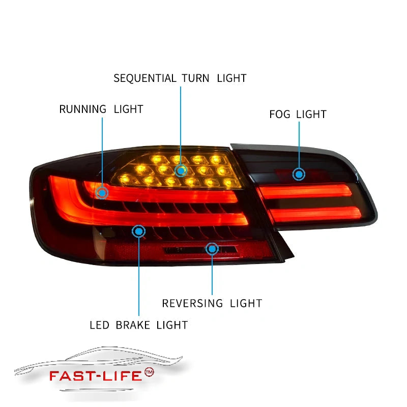 BMW 3 Series E92 Coupe LED Rear Light Upgrade