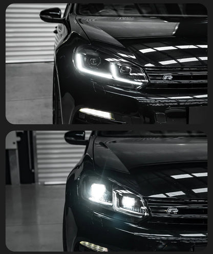 Volkswagen Golf MK6 2008-2013 LED Headlight Upgrade MK7.5 Style