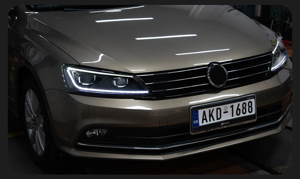 Volkswagen Jetta 2011-2018 MK6 LED Headlight Upgrade