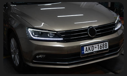 Volkswagen Jetta 2011-2018 MK6 LED Headlight Upgrade
