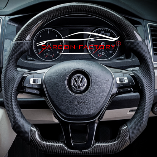 Volkswagen MK7 Golf Custom Carbon Fibre Steering Wheel