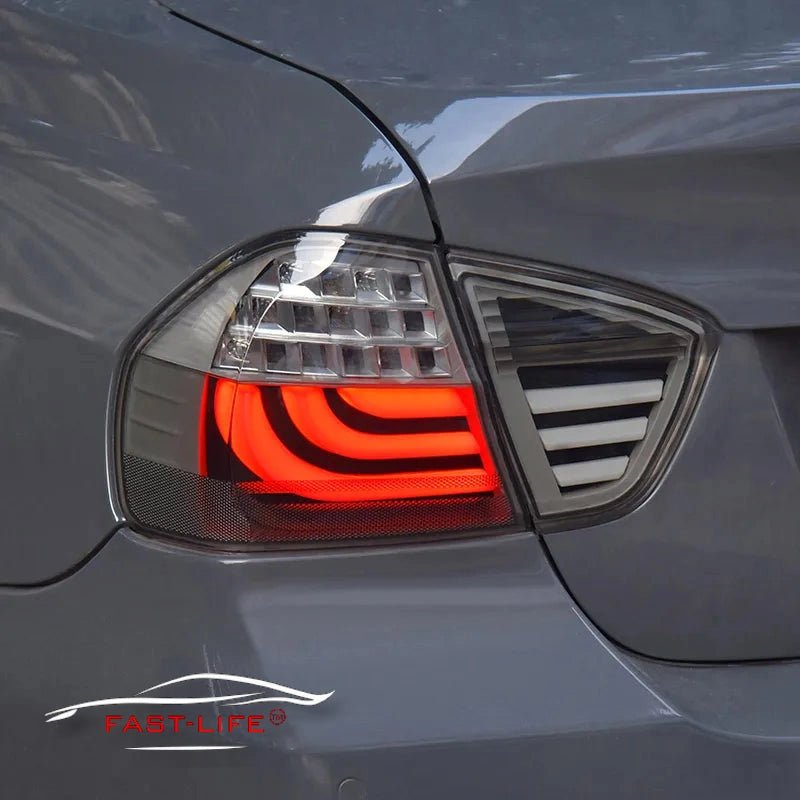 BMW 3 - Series 2005 - 2008 E90 LED Rear Light Upgrade - Fast Life Customs