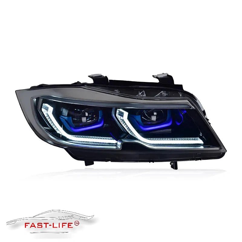 BMW 3 Series E90 2005 - 2012 LED Headlight Upgrade - Fast Life Customs
