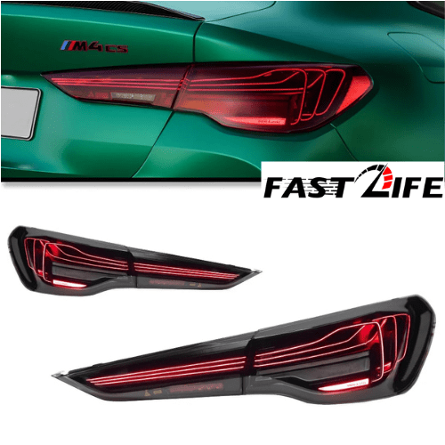 BMW G22/G80 2020 - 2023 M4 CS Style Rear Lights - Fast Life Customs