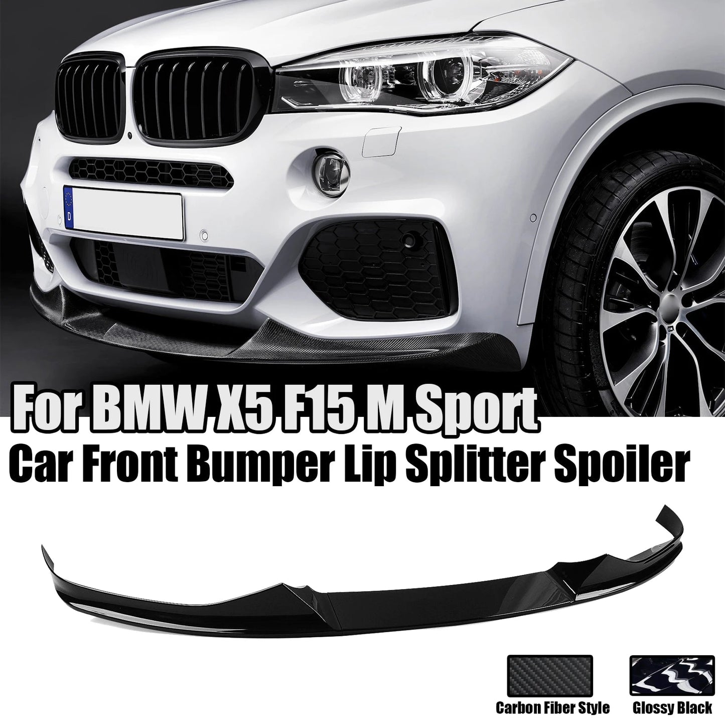 BMW X5 2014 - 2018 Front Splitter - Fast Life Customs