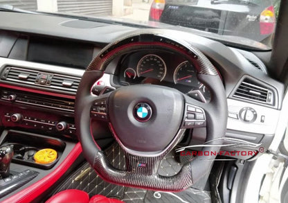 BMW 5, 6, 7 Series 2010-2017 Custom Carbon Fibre Steering Wheel